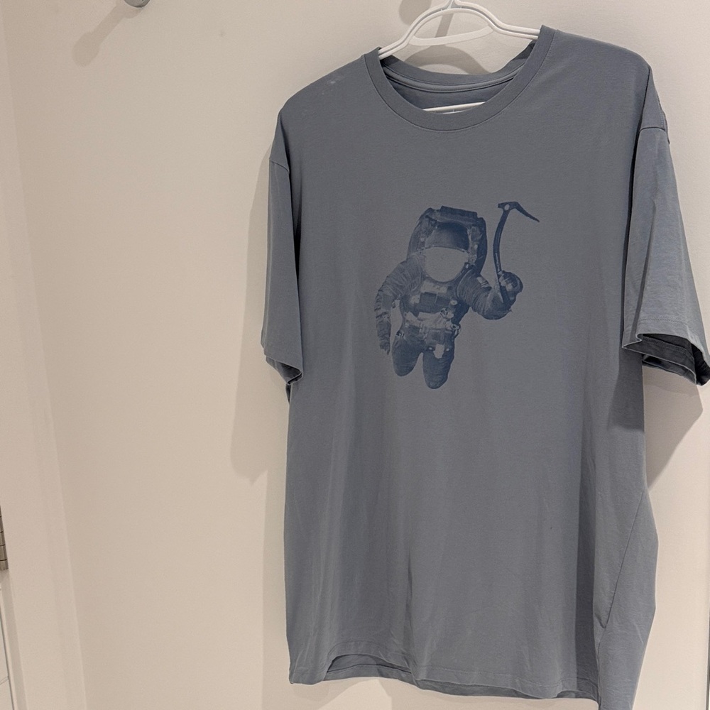 Black Diamond Blue Astronaut Graphic Tee